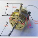 Wall fan motor